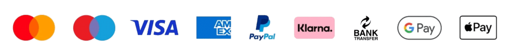 Payment methods accepted